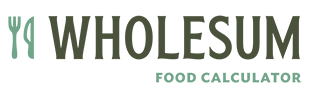 Wholesum Food Calculator logo